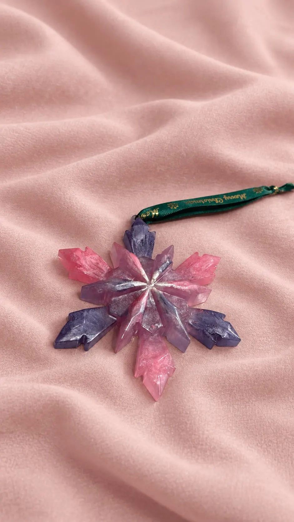 Handmade Resin Christmas Tree Decoration